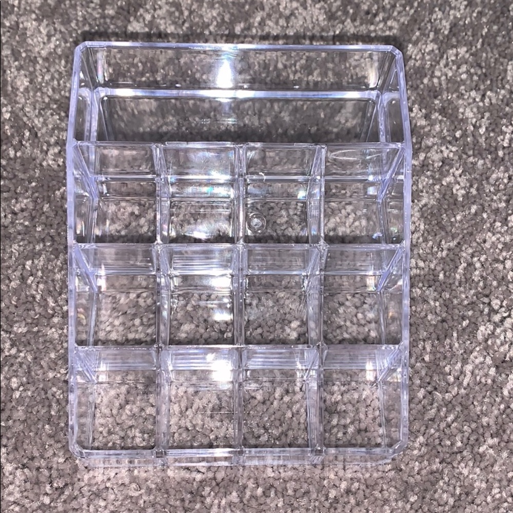 Cute acrylic lipstick/lipgloss etc organizer